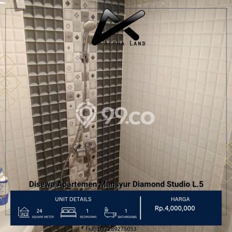 Hunian Apartemen Disewakan Murah 24m2 di Medan Sunggal, Cocok Dijadikan Tempat Tinggal Anda Hunian Apartemen Disewakan Murah 24m2 di Medan Sunggal, Cocok Dijadikan Tempat Tinggal Anda
