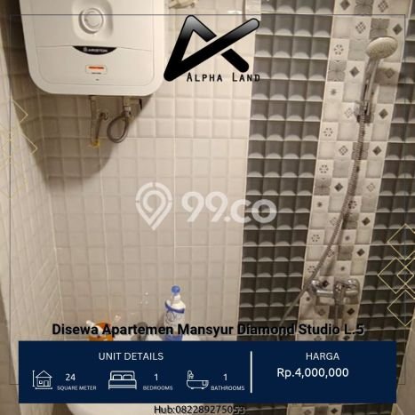 Hunian Apartemen Disewakan Murah 24m2 di Medan Sunggal, Cocok Dijadikan Tempat Tinggal Anda Hunian Apartemen Disewakan Murah 24m2 di Medan Sunggal, Cocok Dijadikan Tempat Tinggal Anda