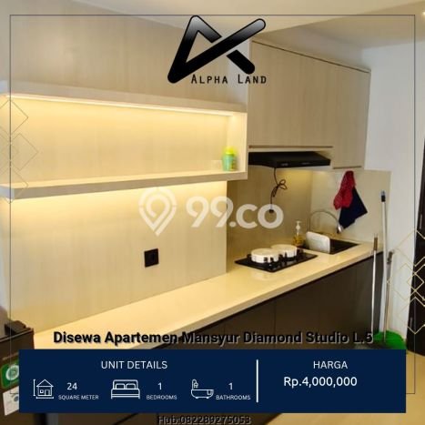 Hunian Apartemen Disewakan Murah 24m2 di Medan Sunggal, Cocok Dijadikan Tempat Tinggal Anda Hunian Apartemen Disewakan Murah 24m2 di Medan Sunggal, Cocok Dijadikan Tempat Tinggal Anda