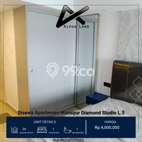 Hunian Apartemen Disewakan Murah 24m2 di Medan Sunggal, Cocok Dijadikan Tempat Tinggal Anda Hunian Apartemen Disewakan Murah 24m2 di Medan Sunggal, Cocok Dijadikan Tempat Tinggal Anda