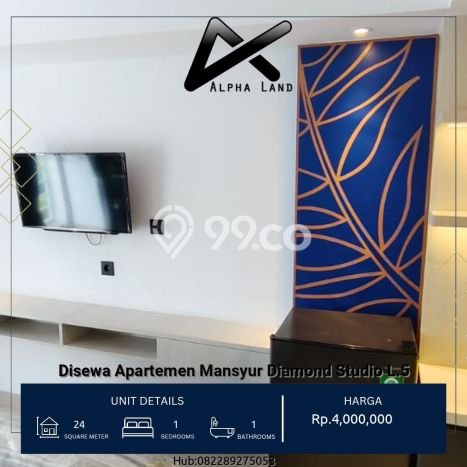 Hunian Apartemen Disewakan Murah 24m2 di Medan Sunggal, Cocok Dijadikan Tempat Tinggal Anda Hunian Apartemen Disewakan Murah 24m2 di Medan Sunggal, Cocok Dijadikan Tempat Tinggal Anda