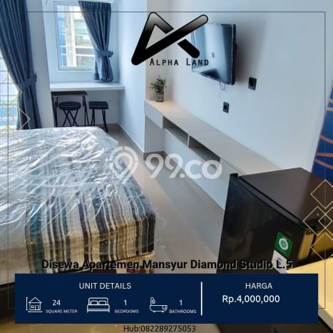 Hunian Apartemen Disewakan Murah 24m2 di Medan Sunggal, Cocok Dijadikan Tempat Tinggal Anda Hunian Apartemen Disewakan Murah 24m2 di Medan Sunggal, Cocok Dijadikan Tempat Tinggal Anda