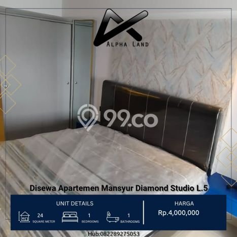 Hunian Apartemen Disewakan Murah 24m2 di Medan Sunggal, Cocok Dijadikan Tempat Tinggal Anda Hunian Apartemen Disewakan Murah 24m2 di Medan Sunggal, Cocok Dijadikan Tempat Tinggal Anda