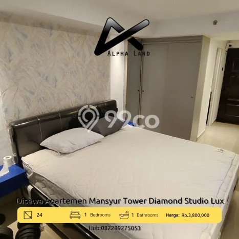 Ada Unit Apartemen Murah Disewa di Medan Sunggal, Medan 1 BR Ada Unit Apartemen Murah Disewa di Medan Sunggal, Medan 1 BR