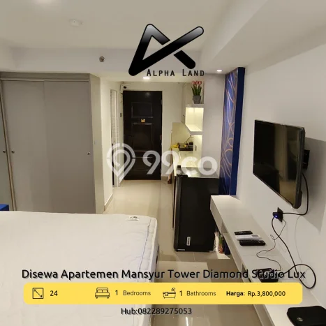 Ada Unit Apartemen Murah Disewa di Medan Sunggal, Medan 1 BR Ada Unit Apartemen Murah Disewa di Medan Sunggal, Medan 1 BR
