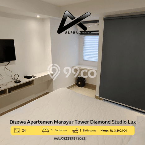Ada Unit Apartemen Murah Disewa di Medan Sunggal, Medan 1 BR Ada Unit Apartemen Murah Disewa di Medan Sunggal, Medan 1 BR