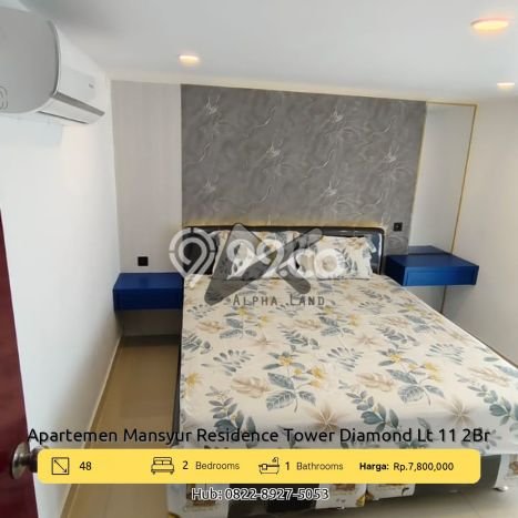 Apartemen Siap Huni 2 BR dengan Harga Terjangkau di Area Medan Sunggal, Medan Apartemen Siap Huni 2 BR dengan Harga Terjangkau di Area Medan Sunggal, Medan