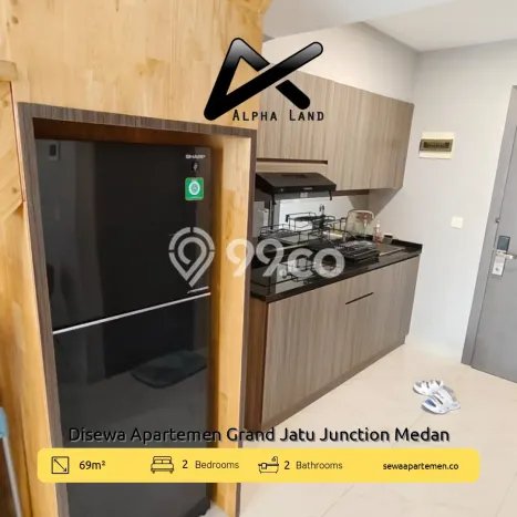Sewa Apartemen Minimalis 69m2 Punya 2 KT, 2 KM, Lokasi di Medan Timur Sewa Apartemen Minimalis 69m2 Punya 2 KT, 2 KM, Lokasi di Medan Timur
