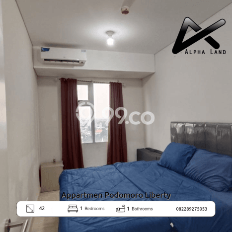 Apartemen Siap Pakai 1 BR dengan Harga Terjangkau di Area Medan Barat, Medan Apartemen Siap Pakai 1 BR dengan Harga Terjangkau di Area Medan Barat, Medan