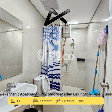 Ada Unit Apartemen Murah Disewa di Medan Barat, Medan 2 BR Ada Unit Apartemen Murah Disewa di Medan Barat, Medan 2 BR