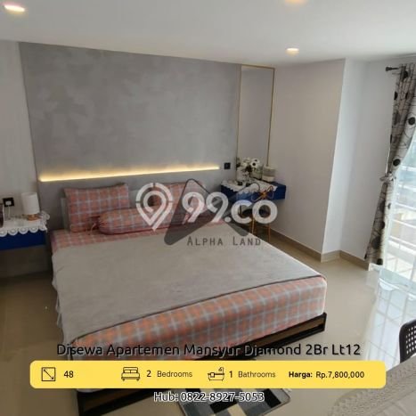 Disewakan Cepat! Unit Apartemen Hemat di Medan Sunggal, Medan 2 Kamar Tidur dan 1 Kamar Mandi Disewakan Cepat! Unit Apartemen Hemat di Medan Sunggal, Medan 2 Kamar Tidur dan 1 Kamar Mandi
