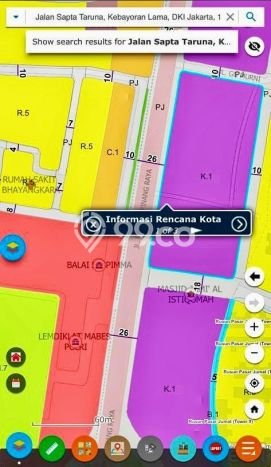 Dijual Tanah Lokasi Lebak Bulus, Jakarta Selatan Seluas 544m2 Dijual Tanah Lokasi Lebak Bulus, Jakarta Selatan Seluas 544m2