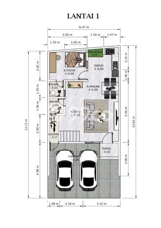 Rumah Modern 4 KT di Cipinang Jakarta Timur Rumah Modern 4 KT di Cipinang Jakarta Timur