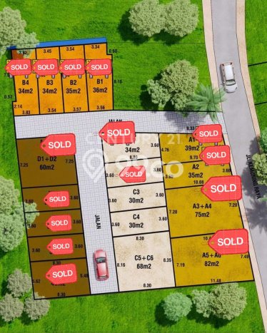 Rumah Modern 3 Kamar LT 30m2 di Utan Kayu Rumah Modern 3 Kamar LT 30m2 di Utan Kayu