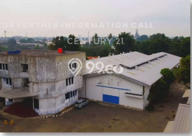 Disewakan Pabrik di Kawasan Ramai Cikokol Luas 12261m2 Disewakan Pabrik di Kawasan Ramai Cikokol Luas 12261m2