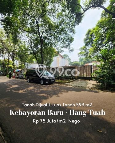 Tanah Kawasan Kebayoran Baru, Luas 593m², Akses Kebayoran Baru, Jakarta Selatan, Jakarta Selatan Tanah Kawasan Kebayoran Baru, Luas 593m², Akses Kebayoran Baru, Jakarta Selatan, Jakarta Selatan