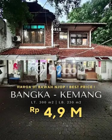BEST INVESTMENT! Rumah area Kemang, LT 300m² LB 230m² BEST INVESTMENT! Rumah area Kemang, LT 300m² LB 230m²