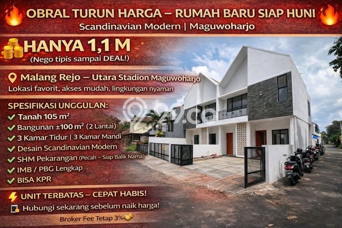 Rumah Minimalis 3 KT di Maguwoharjo Yogyakarta Rumah Minimalis 3 KT di Maguwoharjo Yogyakarta