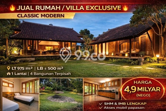 Best Deal Hunian Premium Ideal dan Luas di Pakem, Sleman Best Deal Hunian Premium Ideal dan Luas di Pakem, Sleman