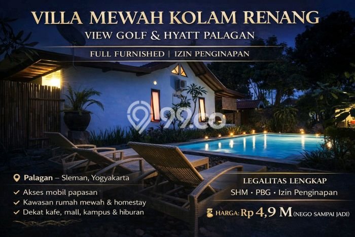 Hunian Mewah Dijual LT 358m2 di Ngaglik, Sleman Hunian Mewah Dijual LT 358m2 di Ngaglik, Sleman