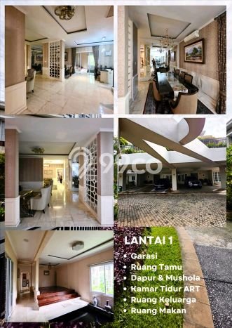 Siap Huni Rumah Mewah 9 Kamar di Ciputat Dekat ke Mana Saja Siap Huni Rumah Mewah 9 Kamar di Ciputat Dekat ke Mana Saja