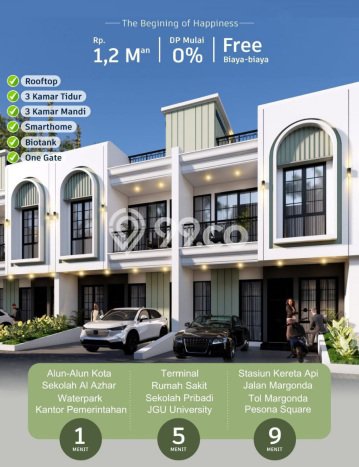 Jual Rumah Strategis Bagus Punya 3 KT di Cilodong Depok SHM Jual Rumah Strategis Bagus Punya 3 KT di Cilodong Depok SHM
