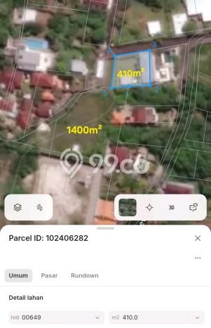 Tanah Dijual di Badung Seluas 1810m2 Strategis Tanah Dijual di Badung Seluas 1810m2 Strategis