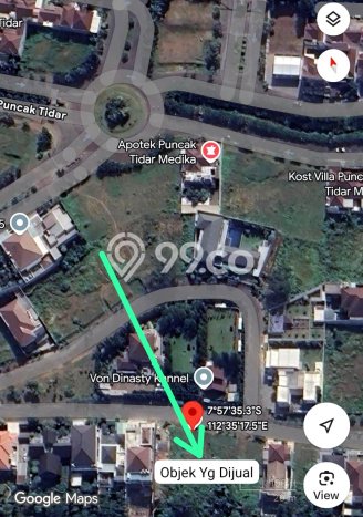 Jarang Ada! Tanah di Dau Punya Luas 585m2 SHM Jarang Ada! Tanah di Dau Punya Luas 585m2 SHM