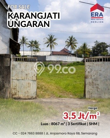 Tanah Kavling Dijual di Semarang dengan Spesifikasi 8067m2 Tanah Kavling Dijual di Semarang dengan Spesifikasi 8067m2