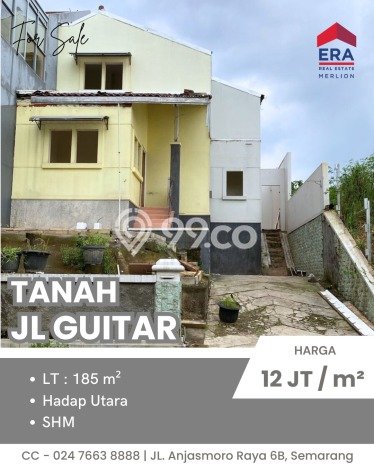 Dijual Tanah Lokasi Candi Golf, Semarang Seluas 185m2 Dijual Tanah Lokasi Candi Golf, Semarang Seluas 185m2