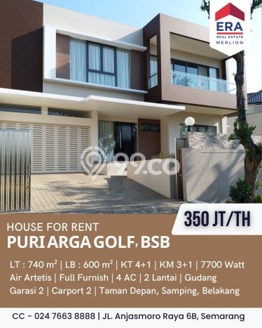 Jarang Ada! Rumah Sewa 4 Kamar Bagus Siap Huni BSB City Jarang Ada! Rumah Sewa 4 Kamar Bagus Siap Huni BSB City