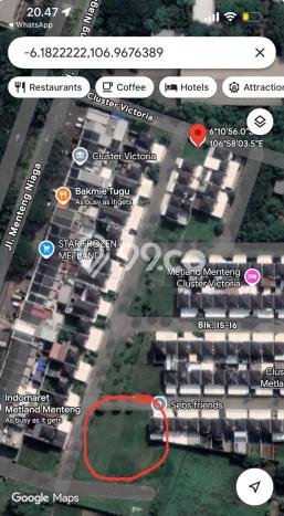 Jarang Ada! Tanah di Cakung Punya Luas 200m2 SHM Jarang Ada! Tanah di Cakung Punya Luas 200m2 SHM