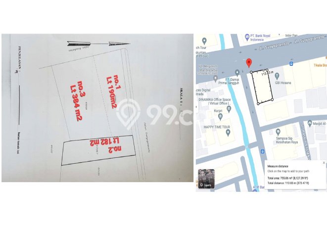 Area Ramai! Komersial Dijual di Gambir untuk Bisnis Luas Bangunan 1300m2 Area Ramai! Komersial Dijual di Gambir untuk Bisnis Luas Bangunan 1300m2