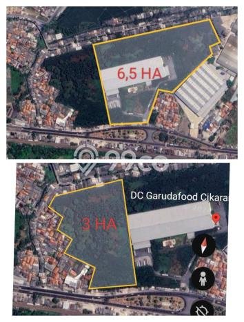 Dijual Tanah 65000m2 di Bekasi, Bekasi Dijual Tanah 65000m2 di Bekasi, Bekasi