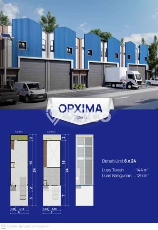 FOR SALE! Gudang di Tangerang Tangerang, LT 450m2, LB 450m2 FOR SALE! Gudang di Tangerang Tangerang, LT 450m2, LB 450m2