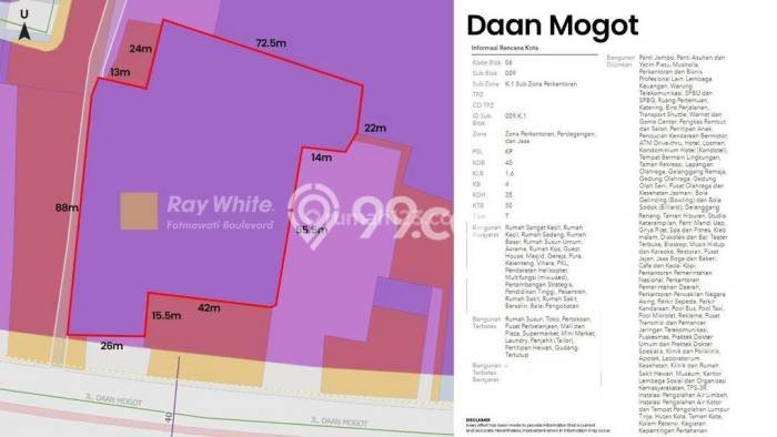 Tanah Kavling Dijual di Jakarta Barat dengan Spesifikasi 6600m2 Tanah Kavling Dijual di Jakarta Barat dengan Spesifikasi 6600m2
