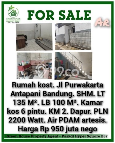 Dijual Cepat Rumah Favorit Siap Huni LB 100m2 di Antapani, Bandung Dijual Cepat Rumah Favorit Siap Huni LB 100m2 di Antapani, Bandung