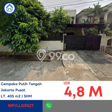 Dijual Hunian Mewah dengan Fasilitas Sekitar Komplit di Cempaka Putih, Jakarta Pusat Dijual Hunian Mewah dengan Fasilitas Sekitar Komplit di Cempaka Putih, Jakarta Pusat