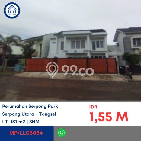 Rumah Strategis Minimalis Lb 200m2 di Serpong Utara, Tangerang Selatan Rumah Strategis Minimalis Lb 200m2 di Serpong Utara, Tangerang Selatan