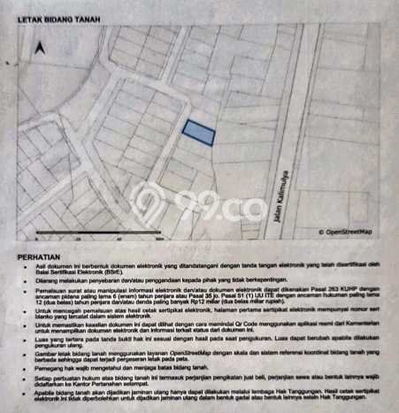 Kavling Tanah Dijual di Cilodong, Depok, Luas 104m2 Area Strategis Kavling Tanah Dijual di Cilodong, Depok, Luas 104m2 Area Strategis