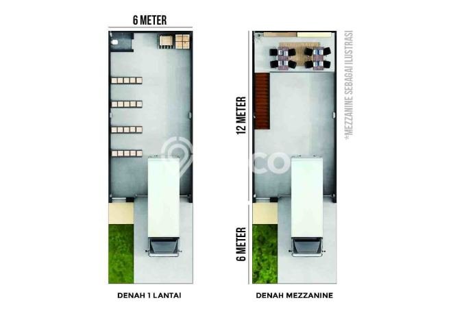 Gudang Bagus LT 108m2 LB 72m2 Dijual di Parung Bogor Gudang Bagus LT 108m2 LB 72m2 Dijual di Parung Bogor