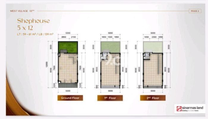 Ruko Dijual di BSD Tangerang Selatan dengan LB 139m2 Ruko Dijual di BSD Tangerang Selatan dengan LB 139m2
