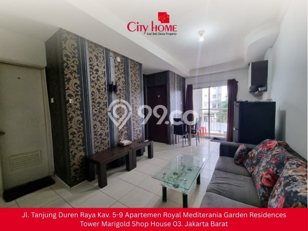 Apartemen Sewa 2 Kamar Murah Siap Huni di Jakarta Barat, Luas 42m2 Apartemen Sewa 2 Kamar Murah Siap Huni di Jakarta Barat, Luas 42m2