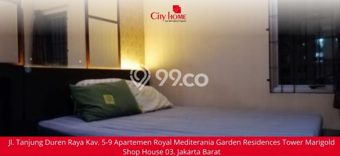 Apartemen Terawat Dijual di Jakarta Barat Spesifikasi 2 KT, 1 KM Apartemen Terawat Dijual di Jakarta Barat Spesifikasi 2 KT, 1 KM