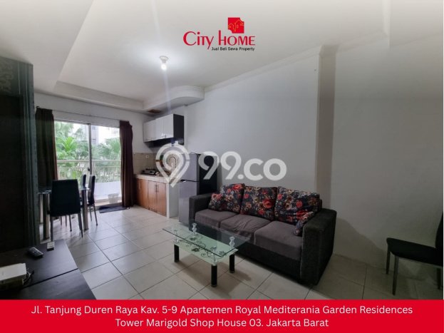 Apartemen Sewa 2 Kamar Murah Siap Huni di Jakarta Barat, Luas 42m2 Apartemen Sewa 2 Kamar Murah Siap Huni di Jakarta Barat, Luas 42m2