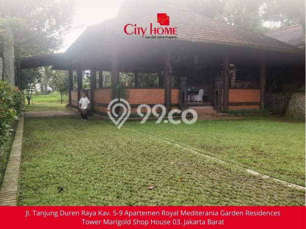 Vila di Megamendung, Area 9235m2m², Akses ke transportasi publik Vila di Megamendung, Area 9235m2m², Akses ke transportasi publik