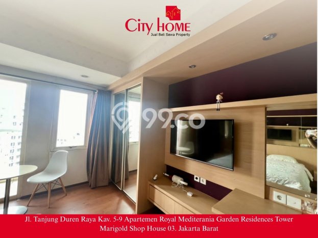Apartemen Terawat Dijual di Jakarta Barat Spesifikasi 1 KT, 1 KM Apartemen Terawat Dijual di Jakarta Barat Spesifikasi 1 KT, 1 KM