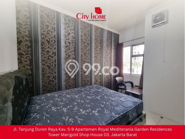 Apartemen Sewa 2 Kamar Murah Siap Huni di Jakarta Barat, Luas 42m2 Apartemen Sewa 2 Kamar Murah Siap Huni di Jakarta Barat, Luas 42m2