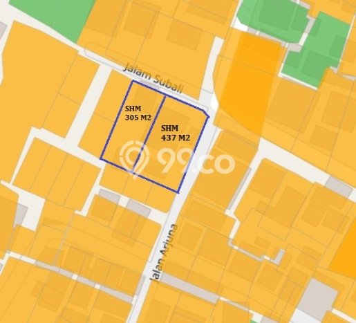 Kavling Tanah untuk Dijual di Cibubur, Jakarta Timur, Luas 742m2 Kavling Tanah untuk Dijual di Cibubur, Jakarta Timur, Luas 742m2
