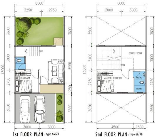 Rumah Modern 2 Kamar LT 130m2 di Batam Centre Rumah Modern 2 Kamar LT 130m2 di Batam Centre